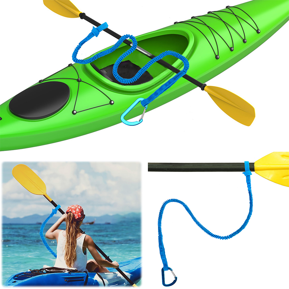 Fishing Boat Paddle - Laisse de pagaie de kayak réglable