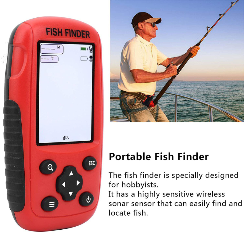 Fishing Boat Depth Finder - Détecteur de poissons sans fil, sonar
