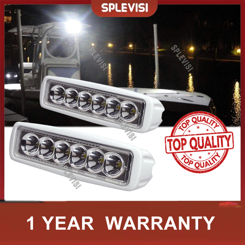 Fishing Boat Navigation Light - Projecteur Marin Étanche IP67, 12V, 6