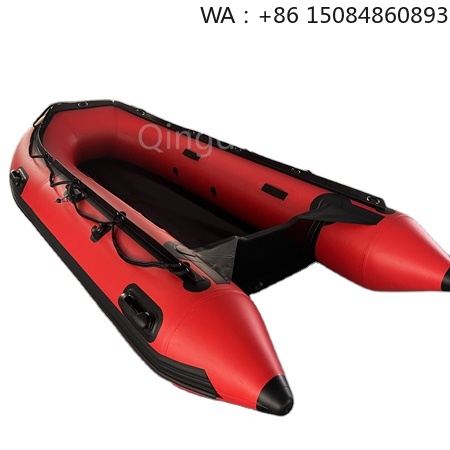 Fishing Boat Aluminum - Bateau de pêche gonflable rouge 2025,