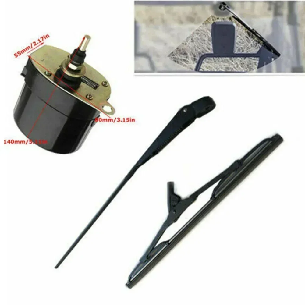 Fishing Boat Trolling Motor - Nouveau moteur d'essuie-glace 12V avec sphérique