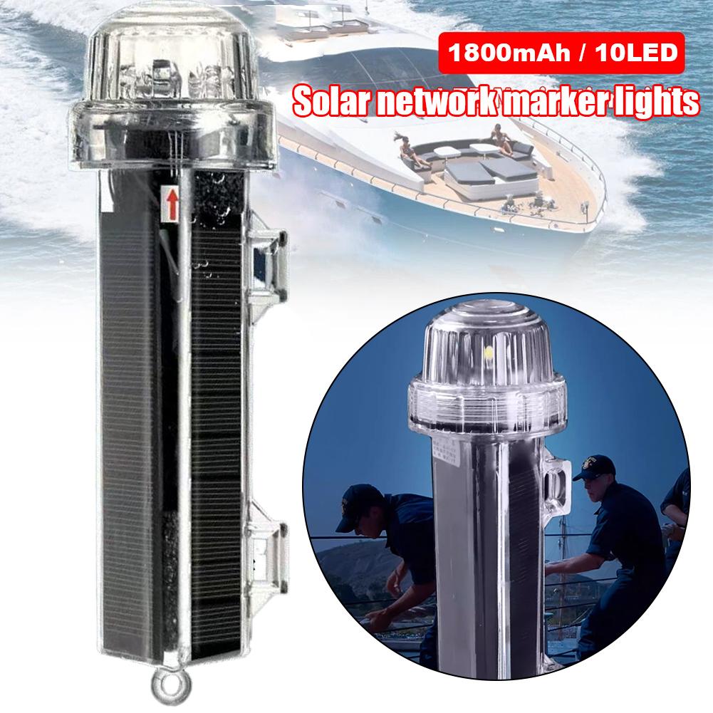 Fishing Boat Navigation Light - Nouveau Signal solaire océan, feu de