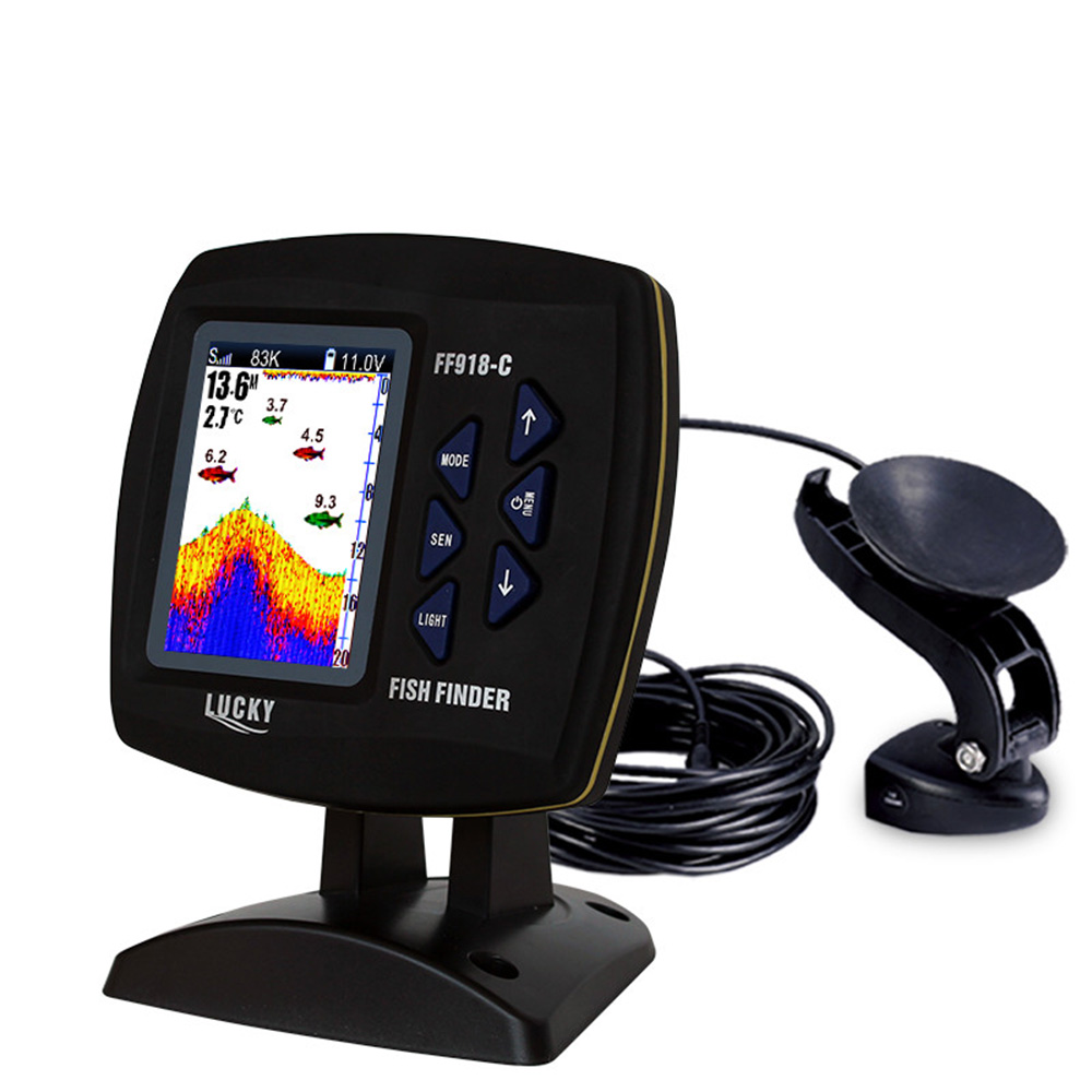 Fishing Boat Depth Finder - Document FF918-C100DS Écran Filaire Fish Finder