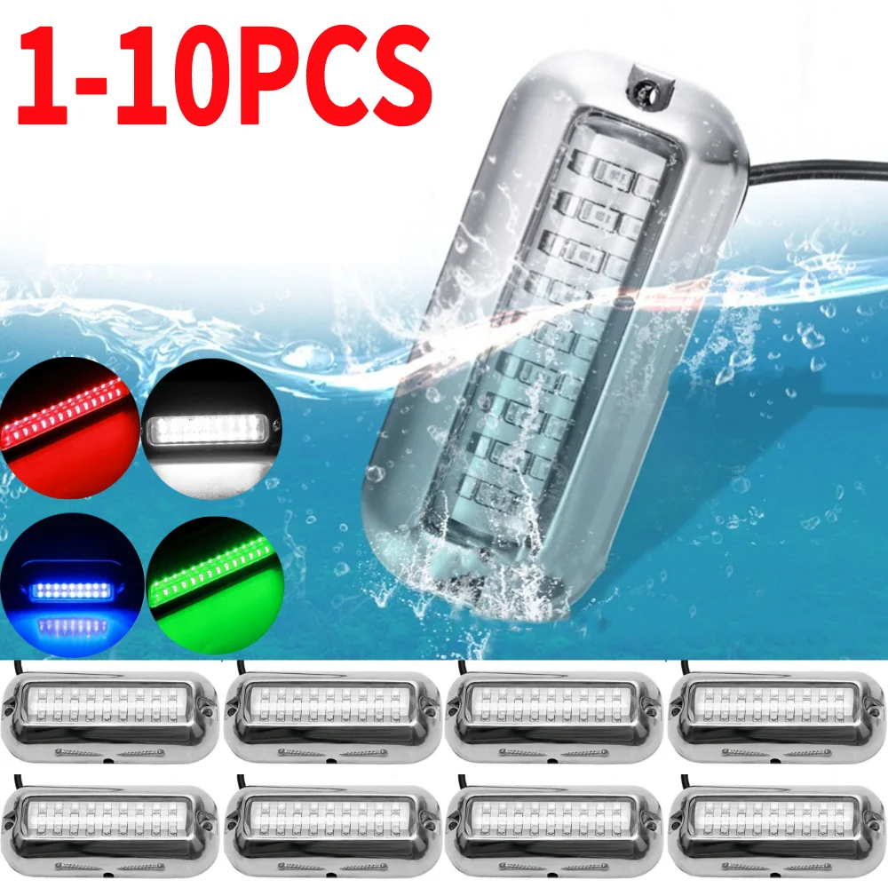 Fishing Boat Navigation Light - Feux de hors-bord en acier inoxydable,