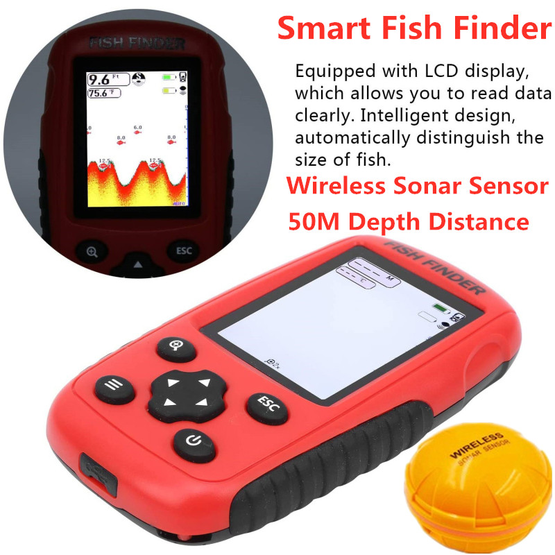 Détecteur de poissons sans fil - Fishing Boat Depth Finder avis et prix