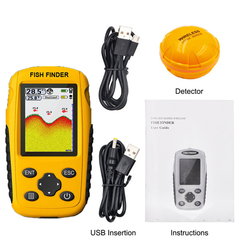 Détecteur de poissons sans fil - Fishing Boat Depth Finder avis et prix
