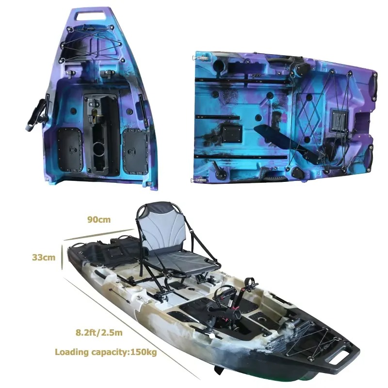 Kayak modulaire monoplace de 8 - Fishing Boat Seat avis et prix