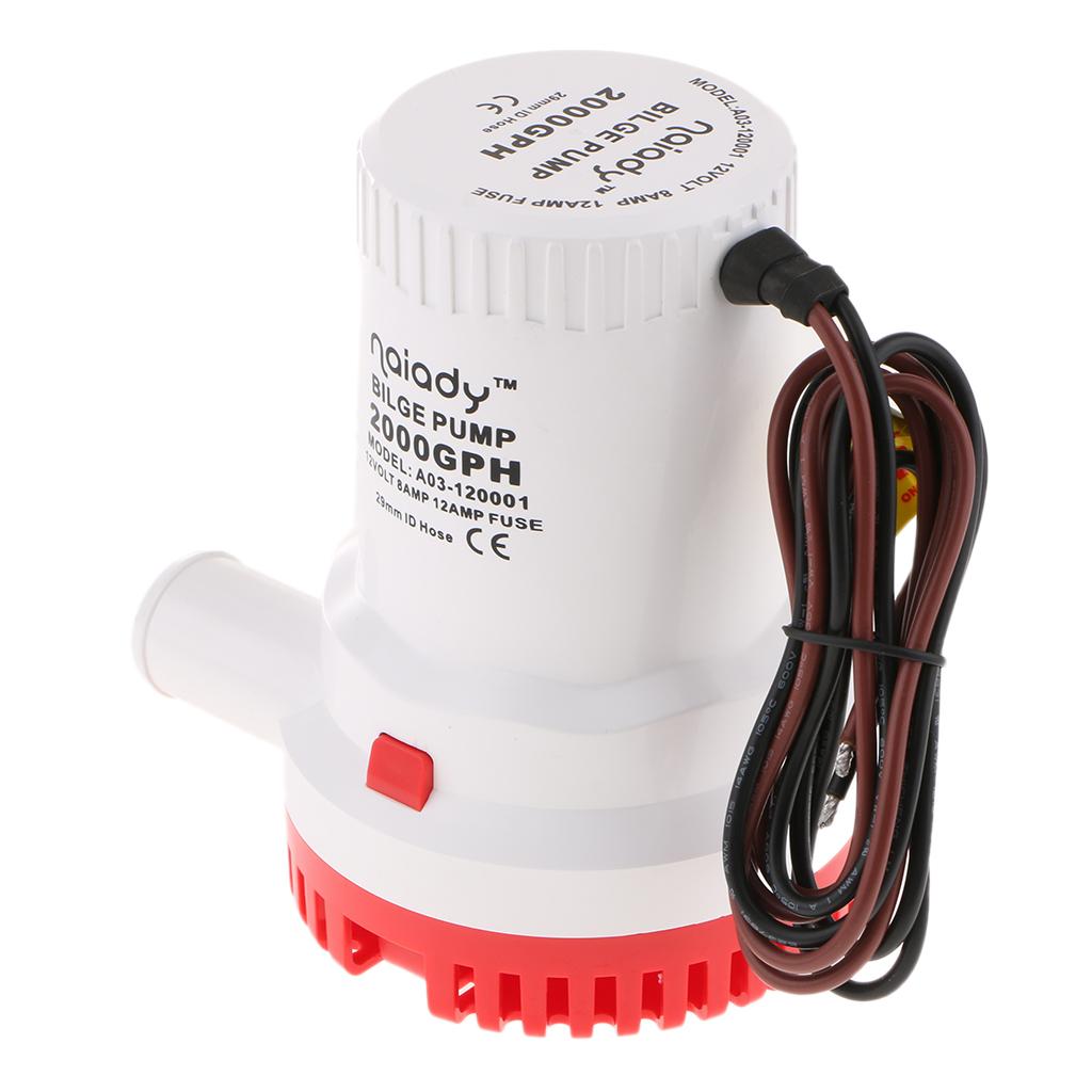 Pompe de cale submersible 12V  - Fishing Boat Bilge Pump avis et prix