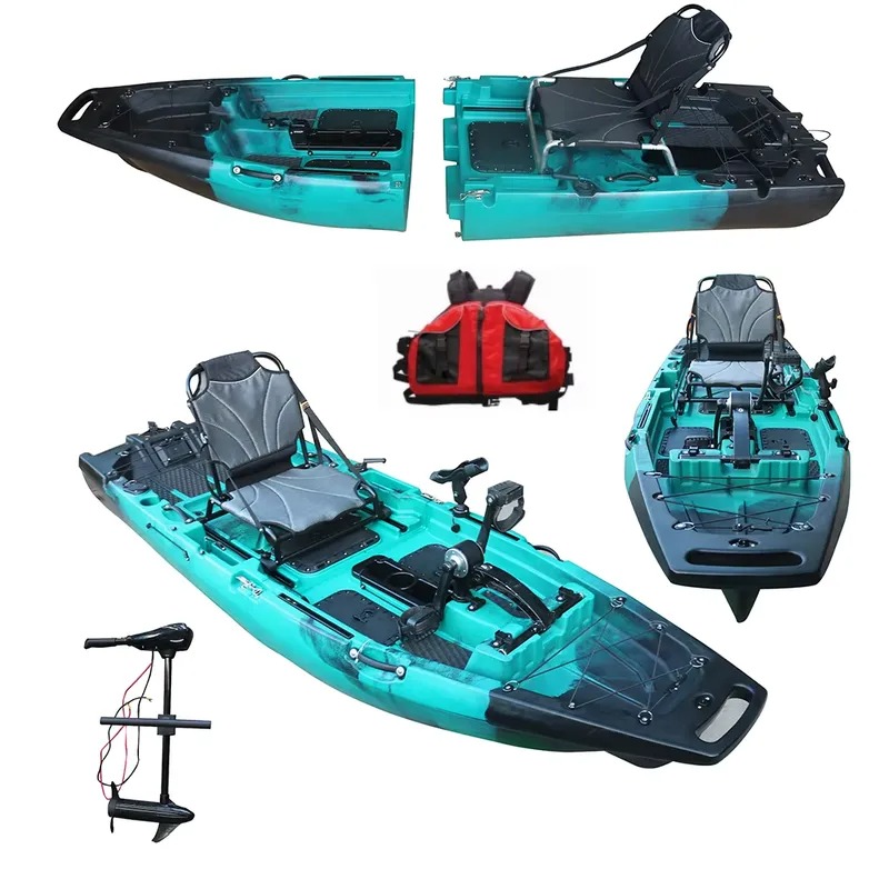 Kayak de pêche motorisé monopl - Fishing Boat Paddle avis et prix