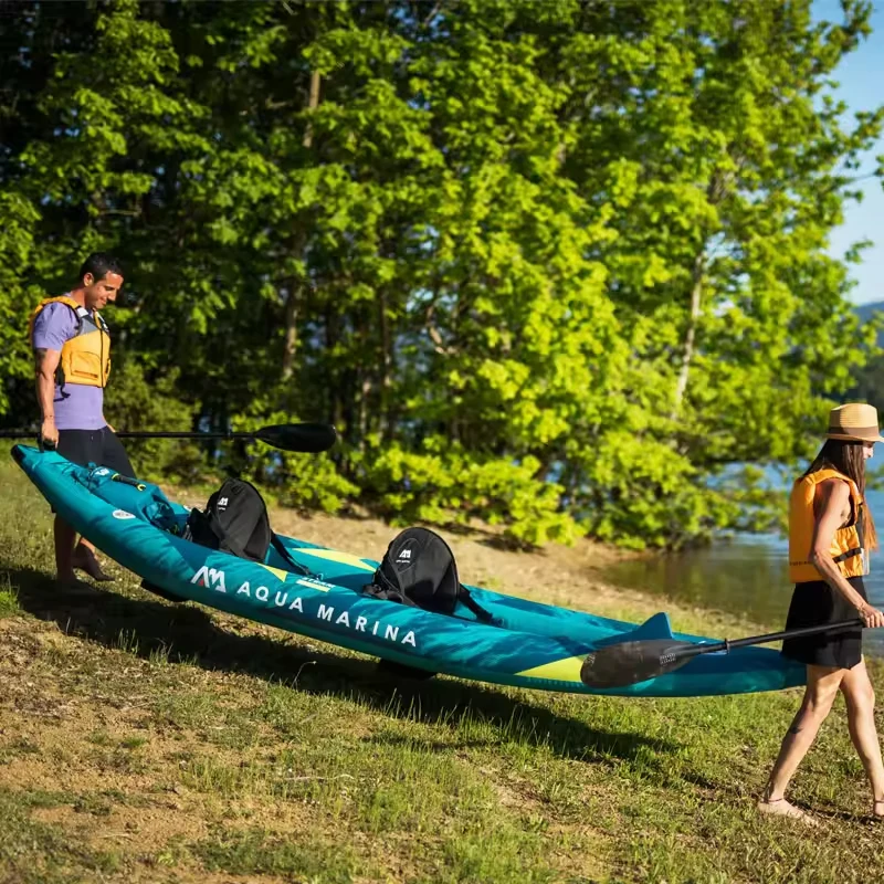 Canoë-kayak gonflable pour 1-2 - Fishing Boat Paddle avis et prix