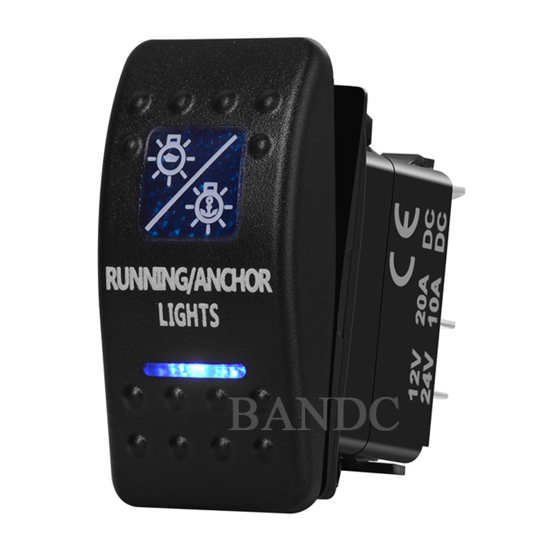 Joli à bascule LED bleu, feu d - Fishing Boat Navigation Light avis et prix
